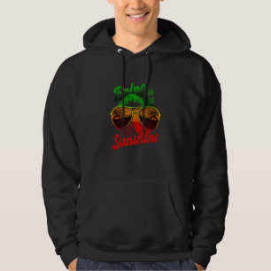 Rasta Reggae Rastafari Roots Rastafarian Jamaica V Hoodie