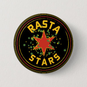 Rasta Stars Button