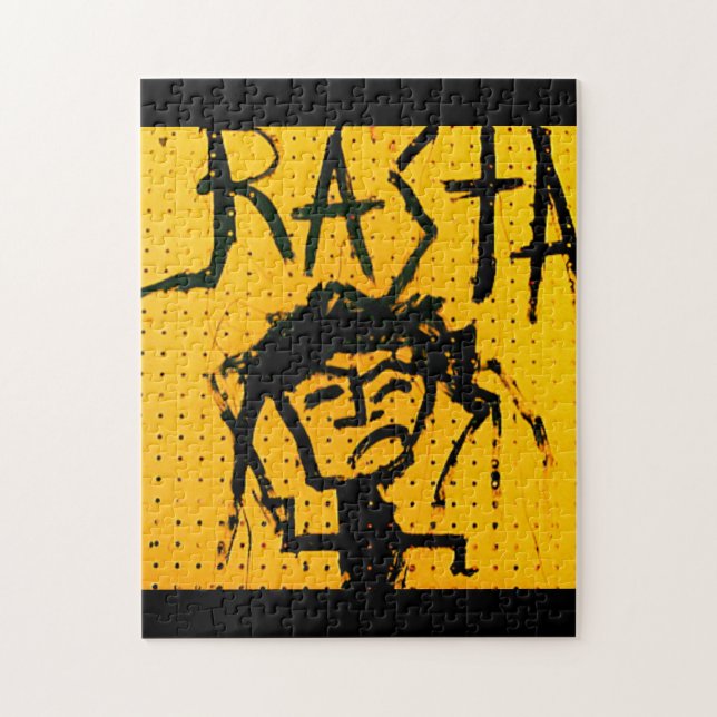 RASTA STICK FIGURE JIGSAW PUZZLE (Vertical)