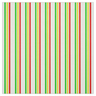 Rasta Stripes Fabric