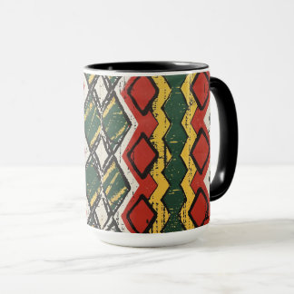 Rasta Tribal Print Mug