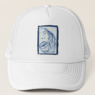 rasta trucker hat