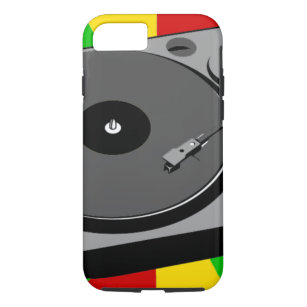 Rasta Turntable Case-Mate iPhone Case