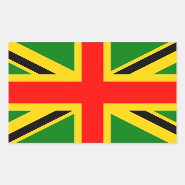 Rasta UK Sticker (Front)