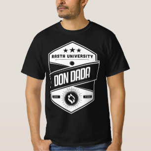 Rasta University Don Dada Good Vibes Reggae T-Shirt