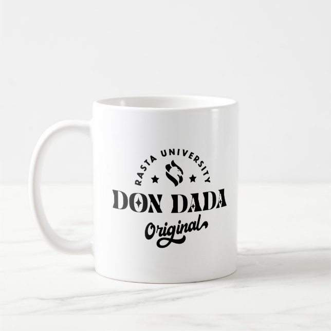 Rasta University Don Dada Original Reggae Coffee Mug (Left)