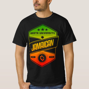 Rasta University Jamaican Good Vibes Rasta Reggae T-Shirt