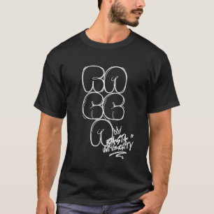 Rasta University Ragga Graffiti Style Reggae T-Shirt