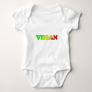 Rasta Vegan Baby Bodysuit