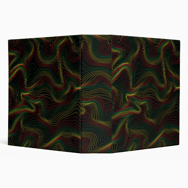 Rasta Waves  Binder (Background)