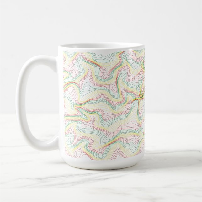 Rasta Waves  Coffee Mug (Left)