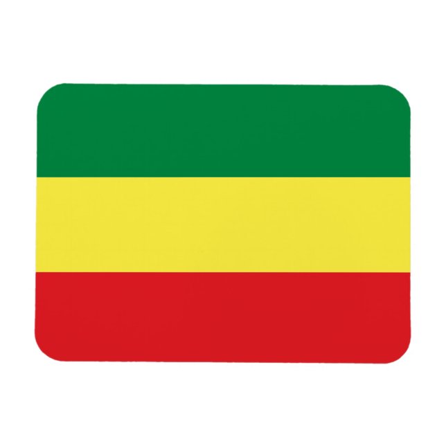 Rastafara - Rastafari - Reggae Magnet (Horizontal)