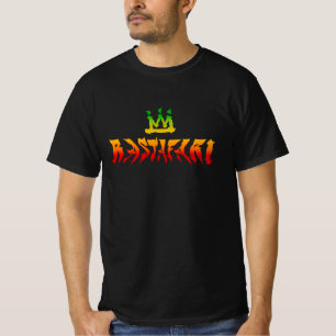 Rastafari Distorti Rasta Colours Reggae T-Shirt