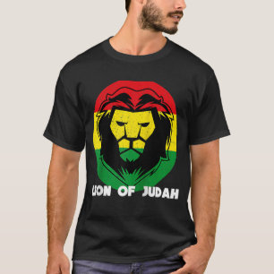Rastafari Lion Head Jamaica Souvenir Rasta Roots R T-Shirt
