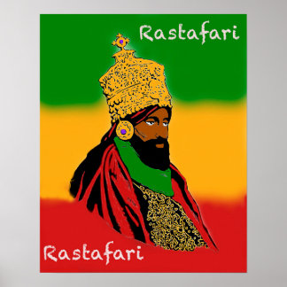 Rastafari Majesty Poster