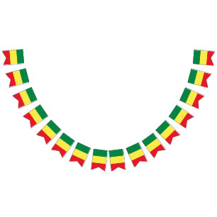 Rastafari Rasta Reggae Livity Jamaica Jah Roots Bunting Flags