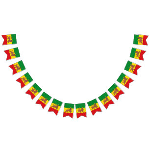 Rastafari Rasta Reggae Livity Jamaica Jah Roots Bunting Flags
