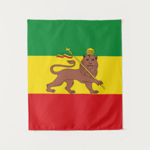 Rastafarian Ethiopia Flag Tapestry