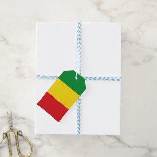Rastafarian Flag Rasta Ethiopian Gift Tags