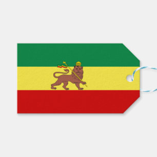 Rastafarian Flag (Rastafarianism) (Rasta) Gift Tag