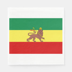 Rastafarian Flag (Rastafarianism) (Rasta) Napkin