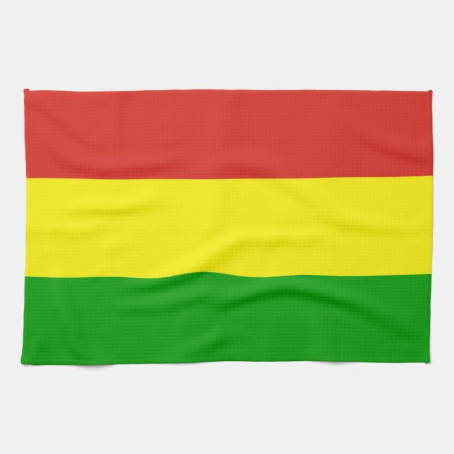 rastafarian flag towel jamaica religion (Horizontal)