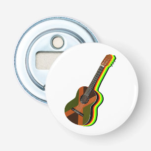 Rastafarian Reggae Guitar Bottle Opener
