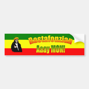 Rastafonzian Bumper Sticker
