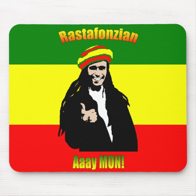 Rastafonzian Mousepad (Front)