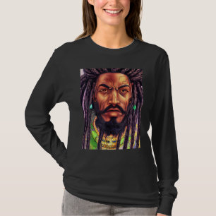 Rastaman Reggae Dub Jah Rasta design_27 T-Shirt