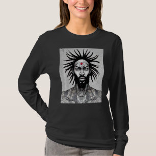 Rastaman Reggae Dub Jah Rasta design Premium_8 T-Shirt
