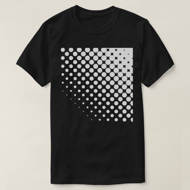 raster geometric square T-Shirt (Design Front)