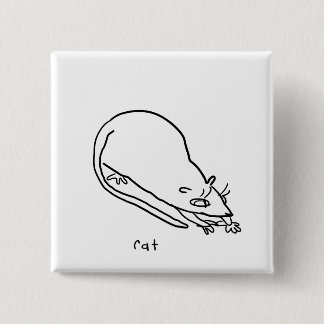 rat 2 inch square button