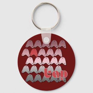 Rat-a-tat Taps Keychain