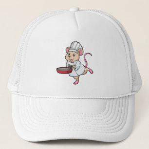Rat as Cook with Pan & Cooking hat