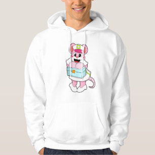 Rat as Nurse with Box Hoodie