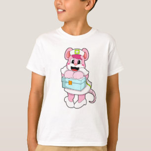 Rat as Nurse with Box T-Shirt