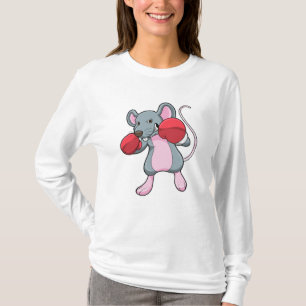 Rat at Boxing with Boxing gloves T-Shirt