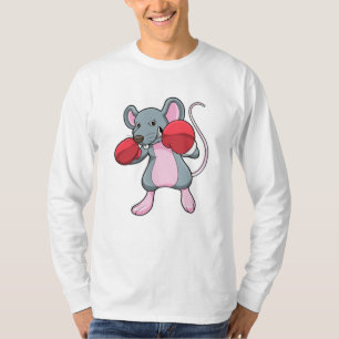 Rat at Boxing with Boxing gloves T-Shirt