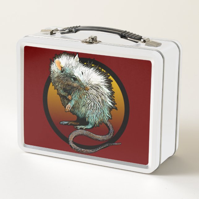 Rat Boi Metal Lunch Box (Front)
