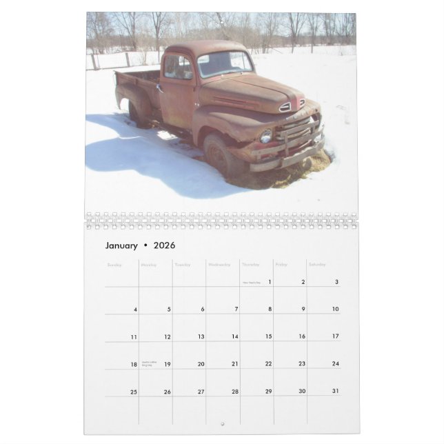 Rat Calender Calendar (Jan 2026)