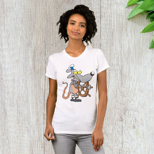 Rat Captain Womens T-Shirt