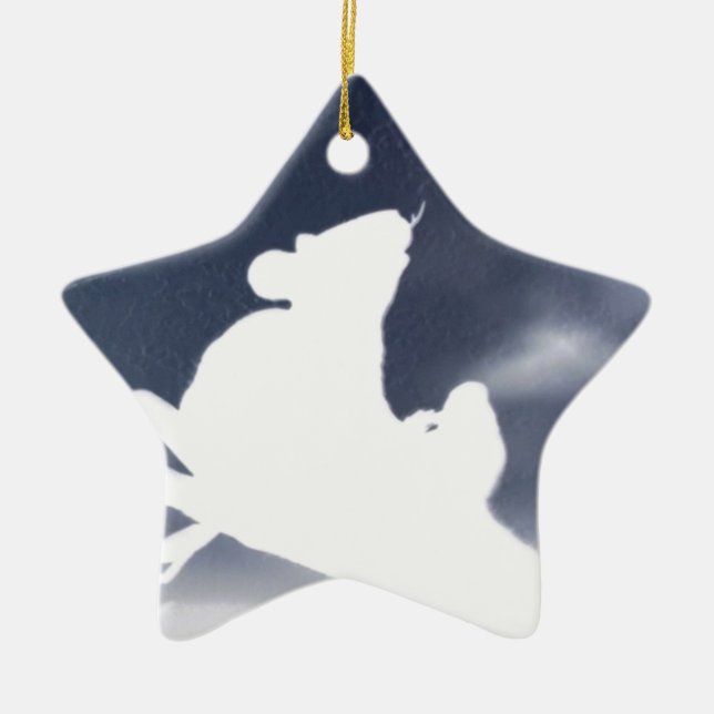 Rat Ceramic Ornament (Front)