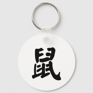Rat Chinese Zodiac Sign Keychain