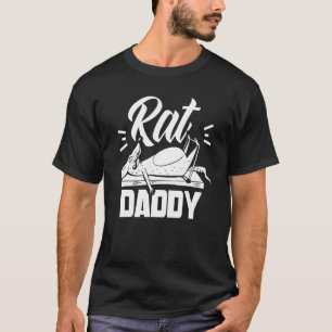 Rat Daddy  Rats Cute Animal Dad Father Papa Father T-Shirt
