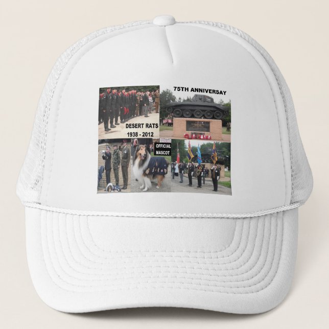 Rat du désert casquette 75e anniversaire célébrati (Devant)