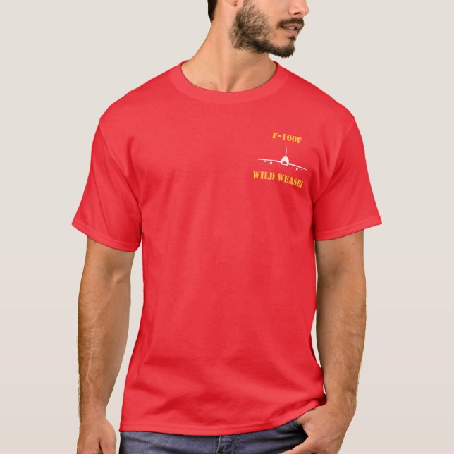 RAT F-100F Wild Weasel W/Callsign T-Shirt (Front)