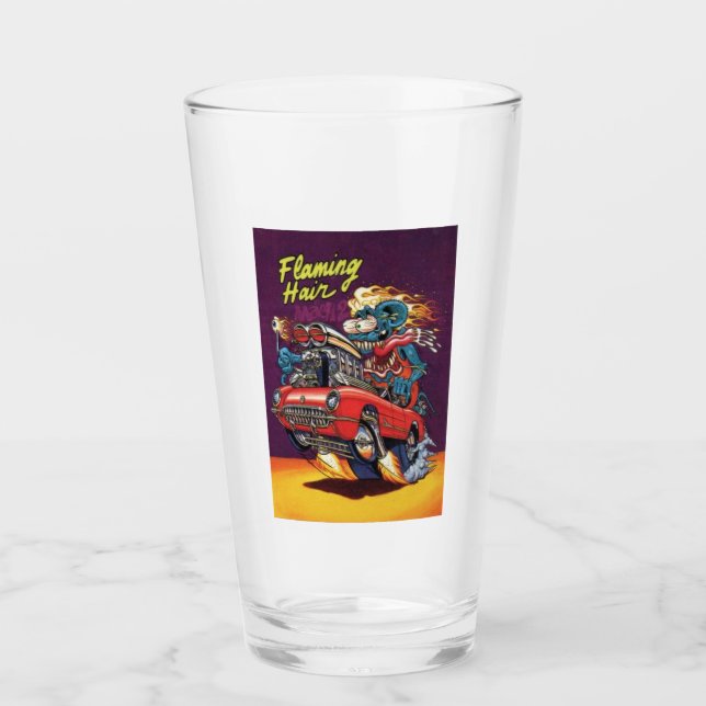 Rat Fink 20 drinking glass (Front)