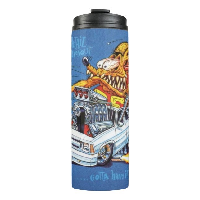 Rat Fink 23 hot drink tumbler (Front)