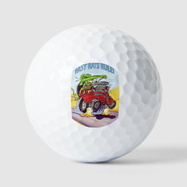 Rat Fink golf balls (Front)